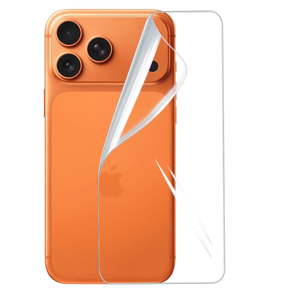 Picture of Apple iPhone 17 Pro (4 Layers) TPU Hydrogel Machine Cutting Screen Protector Film Anti-Shatter / High Definition (Back Poly)
