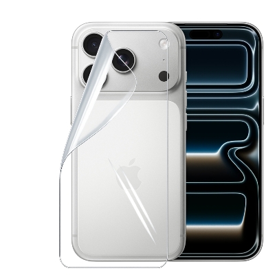 Picture of Apple iPhone 17 Pro (4 Layers) TPU Hydrogel Machine Cutting Screen Protector Film Anti-Shatter / High Definition (Back Poly)