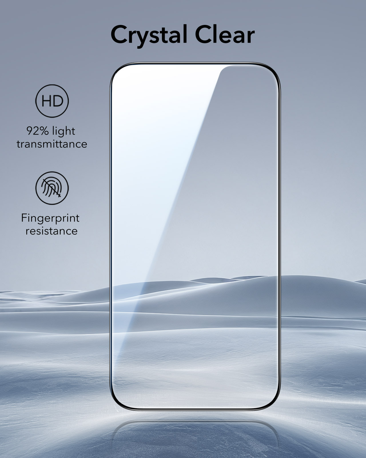 Picture of Apple iPhone 17 (5D 9D 11D 13D 21D) Screen Protector Tempered Glass Film 9H Hardness Full Coverage No Bubbles and Fingerprint Scratch-Resistant