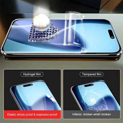 Picture of 2in1 Protector Combo Pack for Apple iPhone 17 Pro (Front Hydrogel Screen Protector Poly + 3D Camera Lens Protector Glass)