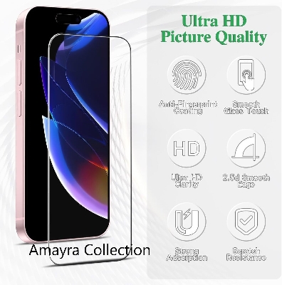 Picture of 2in1 Protector Combo Pack for Apple iPhone 17 Pro Max (Premium Full Screen Protector Glass + 3D Camera Lens Protector)