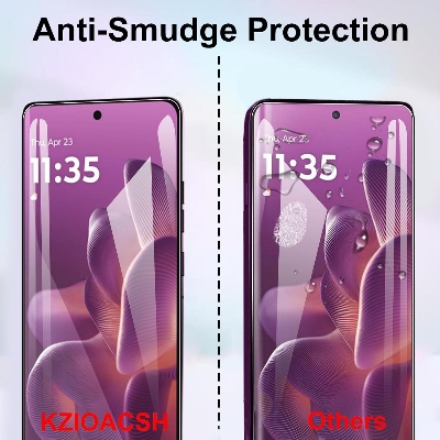 Picture of Motorola Edge 60 5G (4 Layers) TPU Hydrogel Machine Cutting Screen Protector Film Anti-Shatter / High Definition (Front Poly)
