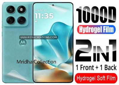 Picture of 2in1 Protector Combo Pack for Motorola Edge 60 Pro 5G (Front Hydrogel Protector Poly + Back Hydrogel Protector Poly)