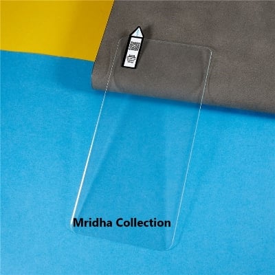 Picture of Motorola Edge 60 Pro 5G (A+ GRADE) Premium UV Tempered Glass Screen Protector Curved with Liquid Glue and UV Light -Transparent Clear