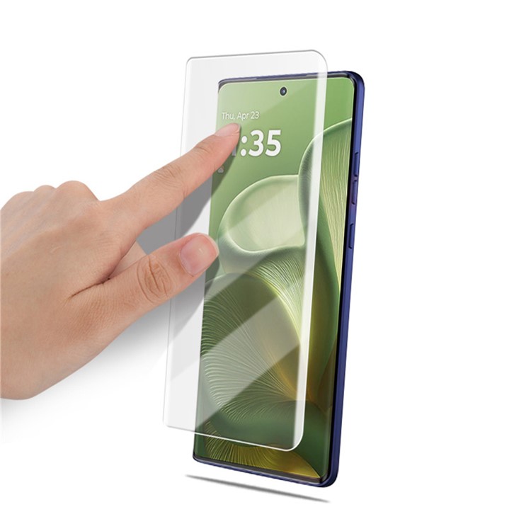 Picture of 2in1 Protector Combo Pack for Motorola Edge 60 Fusion 5g (A+ GRADE) UV Glass Screen Protector + Camera Protector Lens