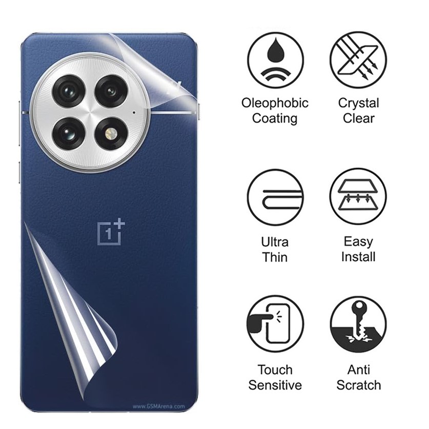 Picture of 2in1 Protector Combo Pack for OnePlus 13 5G / 1+ 13 5G (Front Hydrogel Protector Poly + Back Hydrogel Protector Poly)