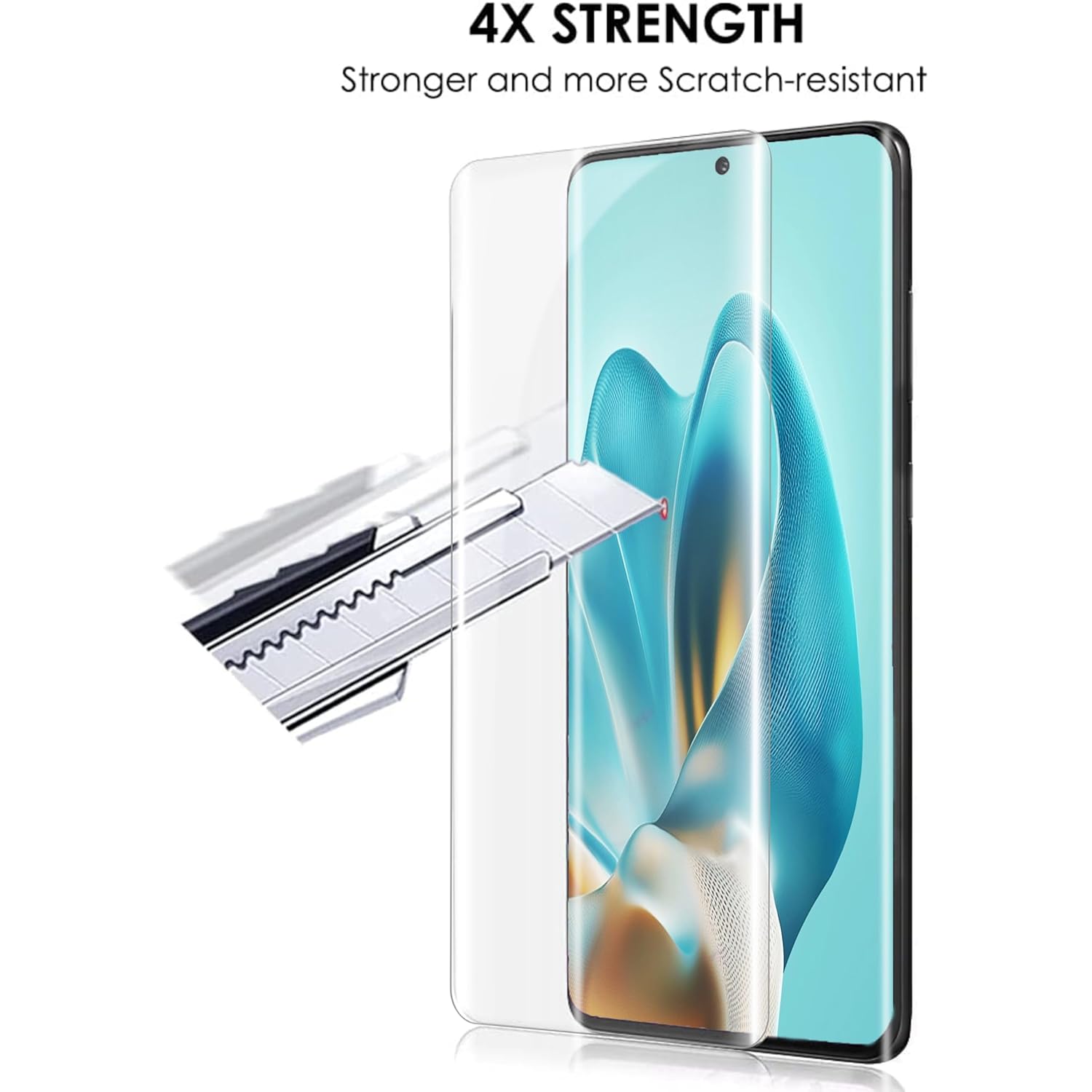 Picture of 2in1 Protector Combo Pack for Realme 15 Pro 5G (A+ GRADE) UV Glass Screen Protector + Camera Protector Lens
