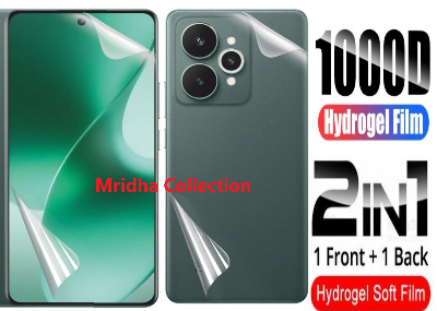 Picture of 2in1 Protector Combo Pack for Realme 15 Pro 5G (Front Hydrogel Protector Poly+Back Hydrogel Protector Poly)