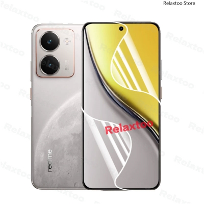 Picture of 2in1 Protector Combo Pack for Realme P3 Ultra 5G (Front Hydrogel Screen Protector Poly+Camera Lens Protector)