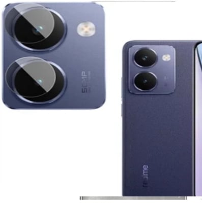 Picture of 3in1 Protector Combo Pack for Realme P3 Ultra 5G (A+ GRADE) UV Glass Screen Protector + Back Protector Film + Camera Glass Protector)