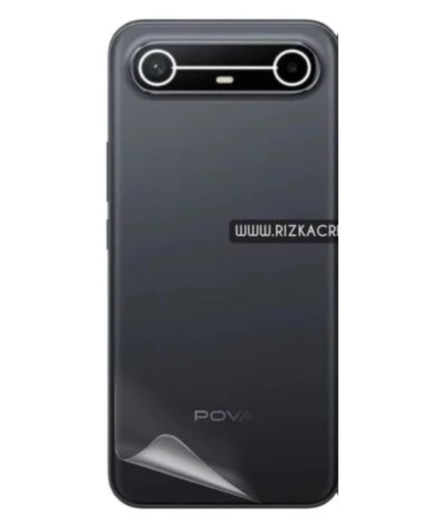 Picture of 2in1 Protector Combo Pack for Tecno Pova Slim (Front Hydrogel Protector Poly+Back Hydrogel Protector Poly)
