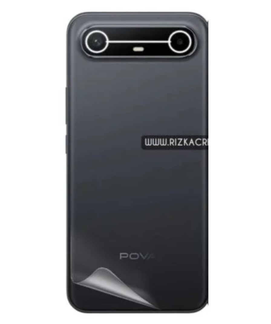 Picture of 2in1 Protector Combo Pack for Tecno Spark Slim (Front Hydrogel Protector Poly+Back Hydrogel Protector Poly)