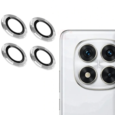 Picture of Xiaomi Redmi Note 15 4G Aluminum Alloy Camera Ring Tempered Glass Lens Protective Cover