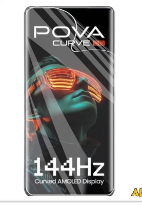 Picture of 2in1 Protector Combo Pack for Tecno Pova Curve (Front Hydrogel Protector Poly+Back Hydrogel Protector Poly)