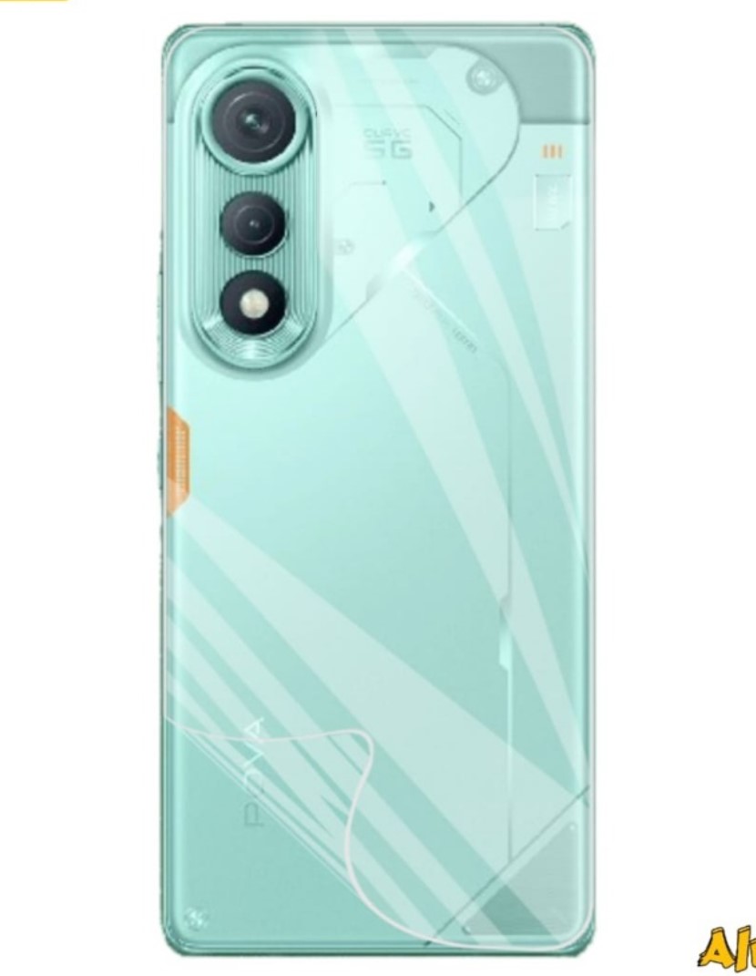 Picture of 2in1 Protector Combo Pack for Tecno Pova Curve (Front Hydrogel Protector Poly+Back Hydrogel Protector Poly)