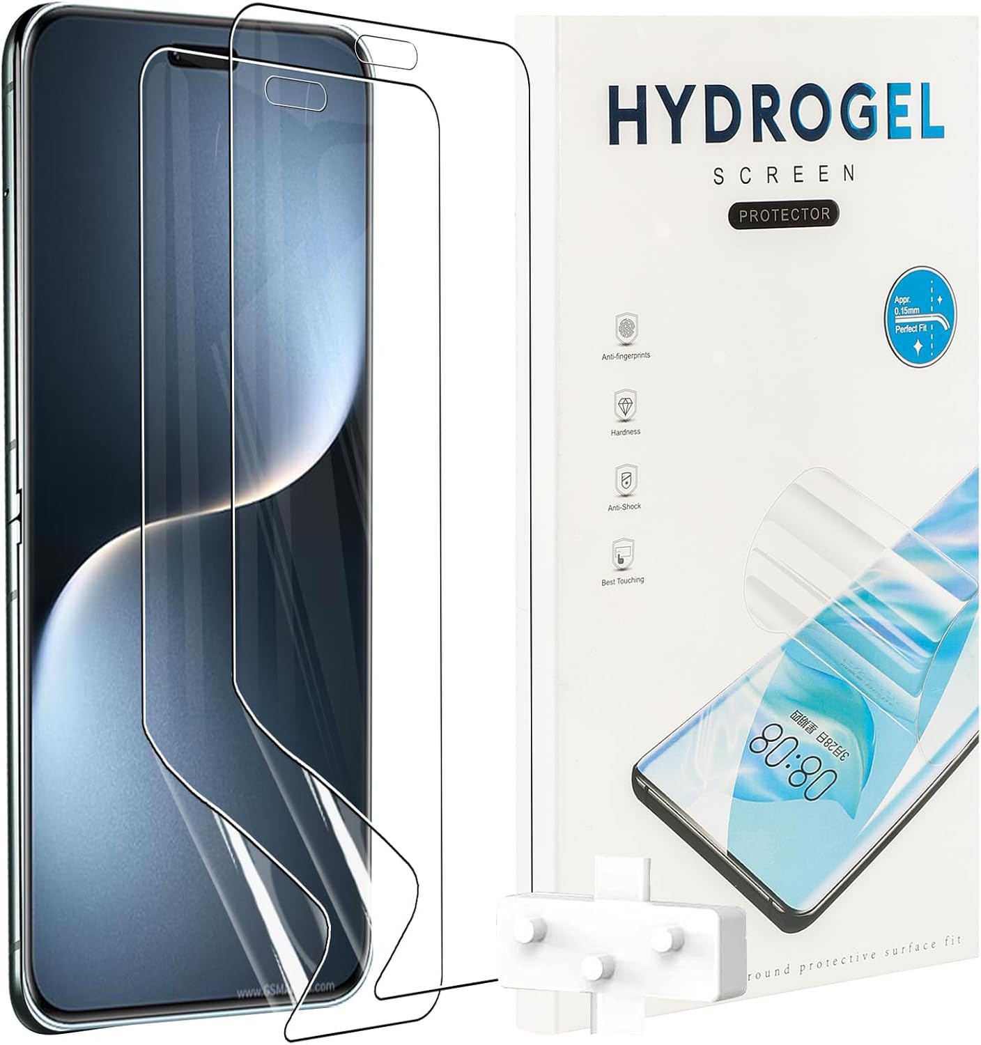 Picture of 2in1 Protector Combo Pack for Honor Magic7 Pro (Front Hydrogel Protector Poly+Back Hydrogel Protector Poly)