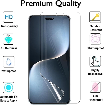 Picture of Honor Magic7 Pro (4 Layers) TPU Hydrogel Machine Cutting Screen Protector Film High Definition (Front Poly)