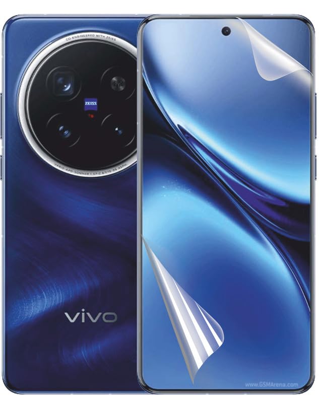 Picture of 3in1 Protector Combo Pack for vivo X200 (Front Hydrogel Screen Protector Poly + Back Hydrogel Poly Protector + Camera Lens Protector)