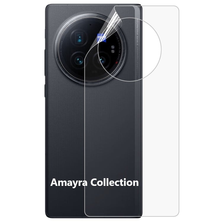 Picture of 2in1 Back Protector Combo Pack for vivo X200 (Back Hydrogel Poly Protector + 3D Camera Lens Protector Glass)