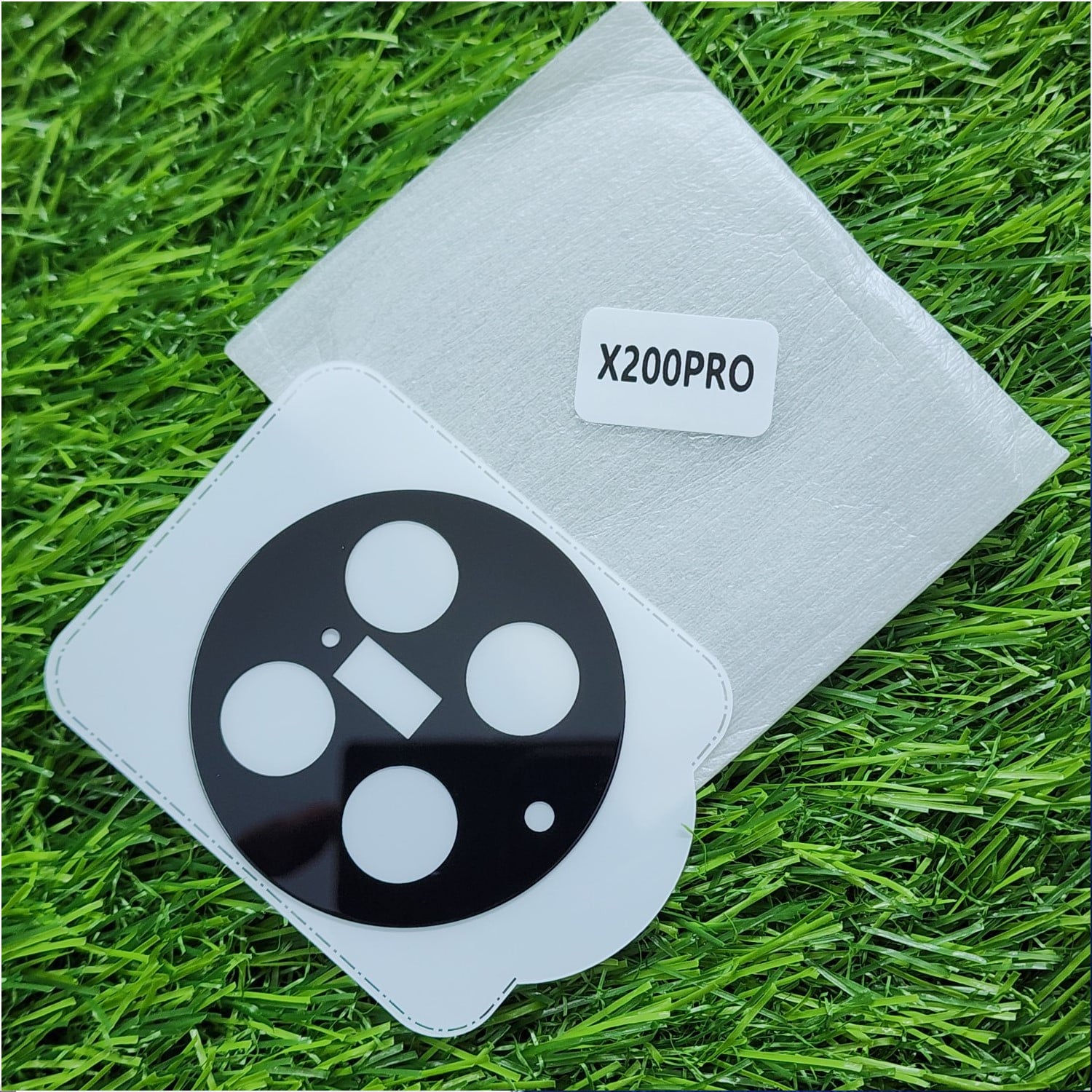 Picture of 2in1 Protector Combo Pack for vivo X200 Pro (A+ GRADE) UV Glass Screen Protector + 3D Camera Protector Lens