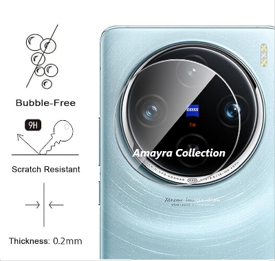 Picture of vivo X200 Back Camera Lens Screen Protector Rear Camera Lens Screen Protector,Upgraded HD,Clear Scratch Resistant(Nano Poly)