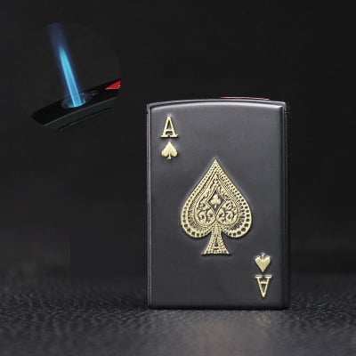 Picture of Meta Car Jet Flame Lighter Black