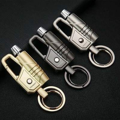 Picture of Multipurpose Lighter: Lighter Matches Zippo Style Multi-function Metal Key Ring Kain Bottle Collectible Lighter - Versatile and Stylish.
