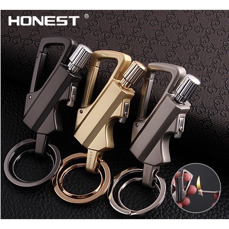 Picture of Lighter Matches Zippo Style Multi - Function Metal Key Ring Kain Bottle Collectible Lighter Without Zippo Oil