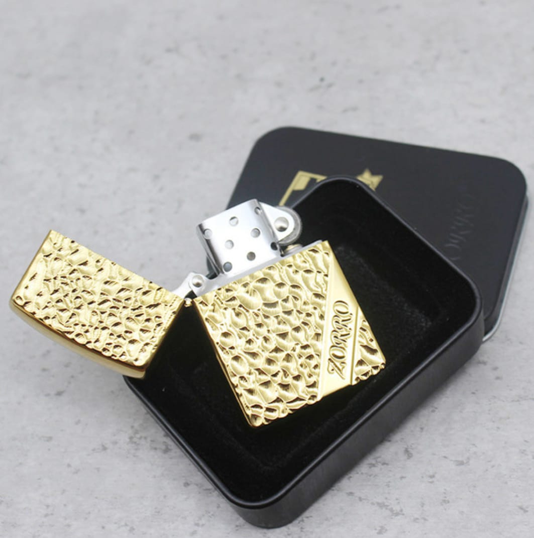 Picture of ZORRO Ultimate justic Bress Gold Color Zoppo Dot Dot Model Lighter