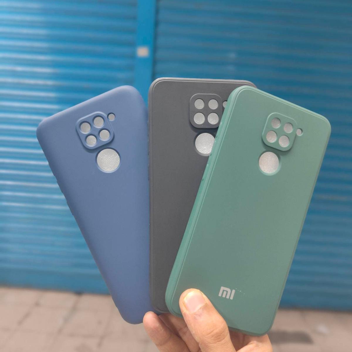 Picture of selicon back cover for redmi note 9