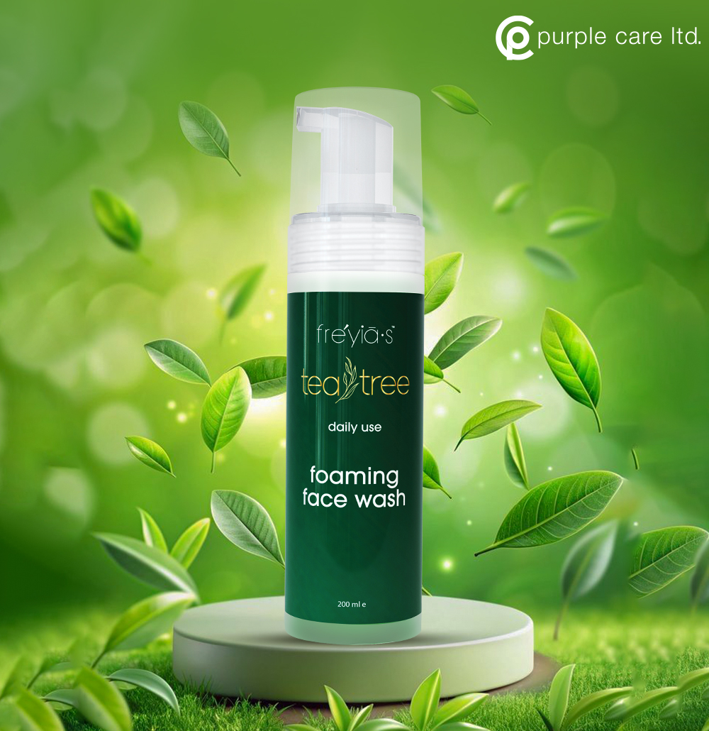 Picture of Freyias Tea Tree Daily Use Foaming Face Wash 200Ml Green