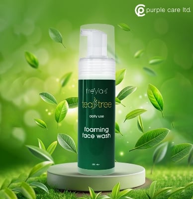 Picture of Freyias Tea Tree Daily Use Foaming Face Wash 200Ml Green