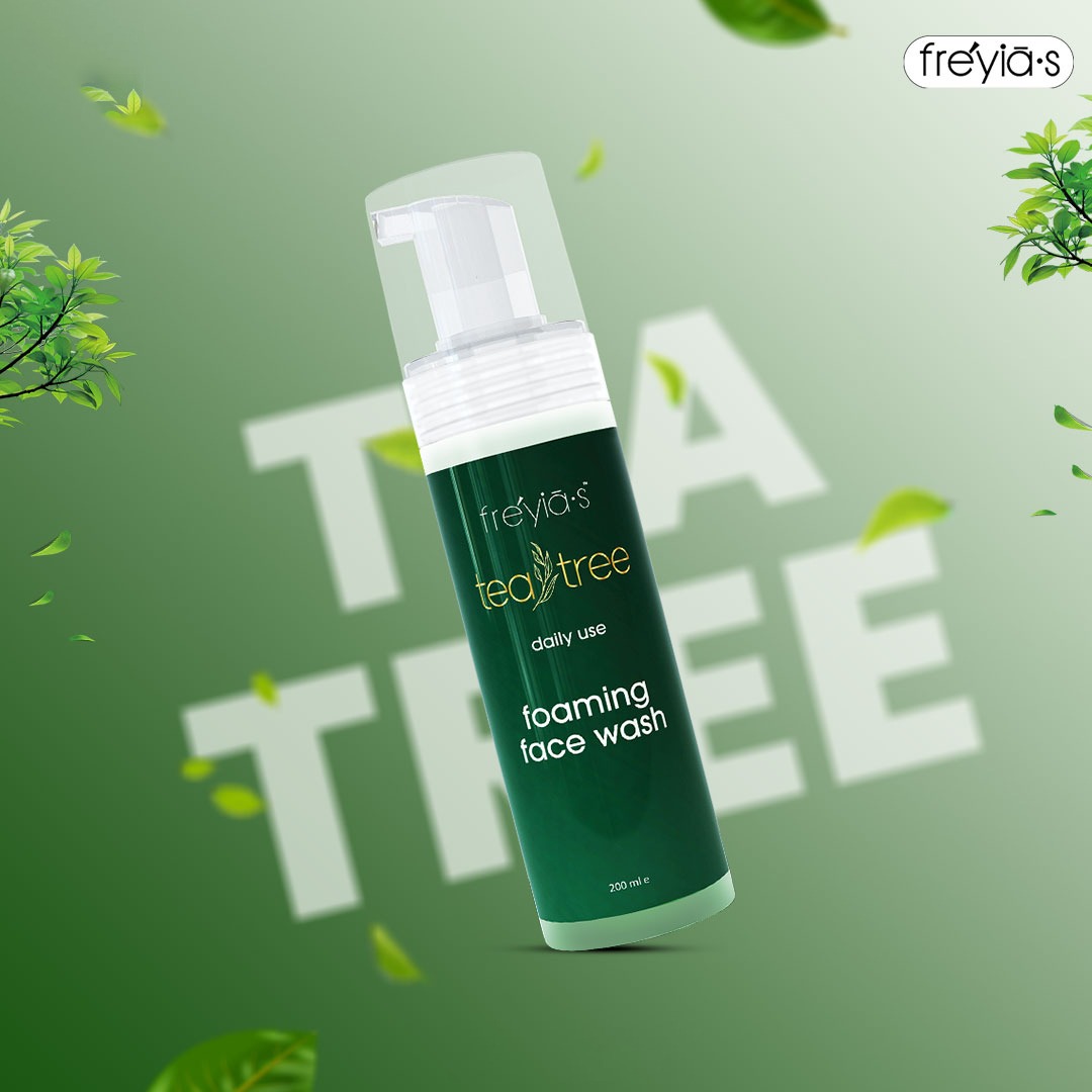 Picture of Freyias Tea Tree Daily Use Foaming Face Wash 200Ml Green
