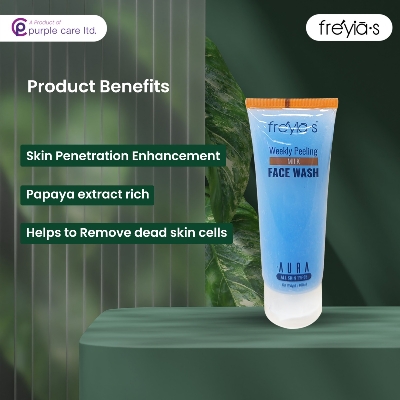 Picture of Freyias Milk Peeling Face Wash Blue