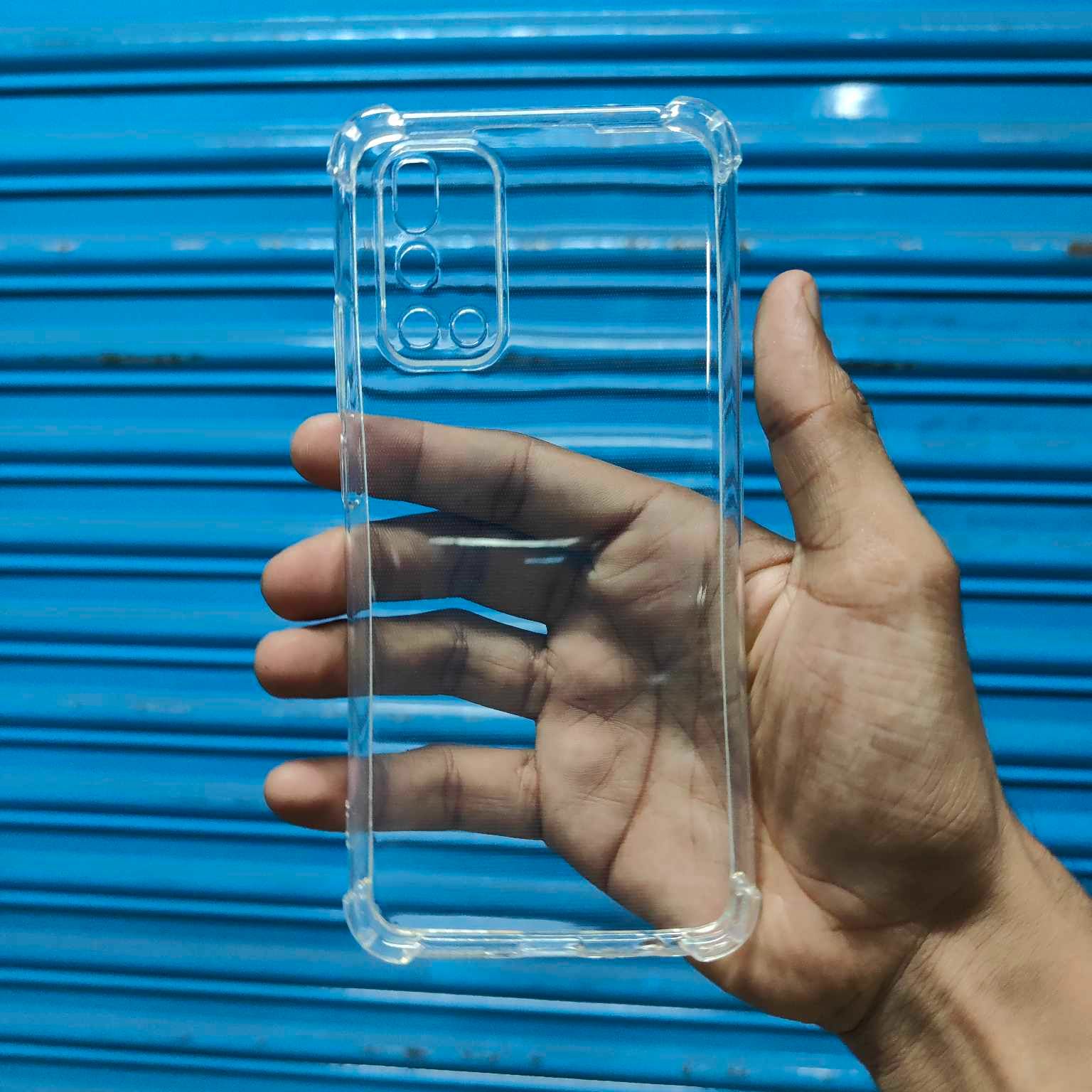 Picture of transparent back cover for vivo v19 - Phone Back Cover