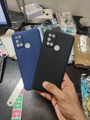 Picture of For Realme C17 / Realme 7i Case Cover Liquid Silicone Case For Realme C17 Back Cover Case