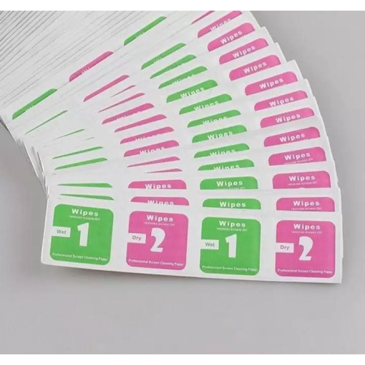 Picture of Screen/Glass Cleaner Mobile Tab ( Wet & Dry Wipes) 1 2 wipes - (50Set)