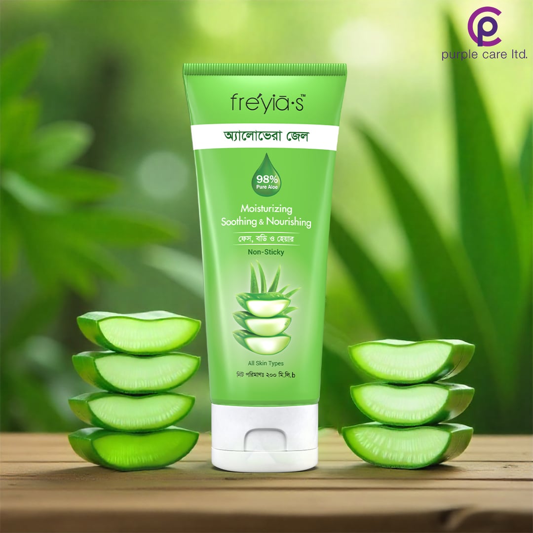 Picture of Freyias Aloe Vera Gel Moisturizing Skin Care 200 Ml Fresh