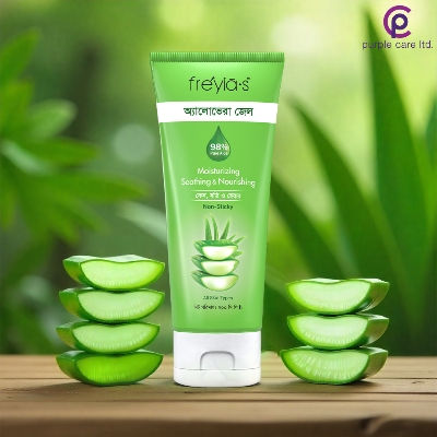 Picture of Freyias Aloe Vera Gel Moisturizing Skin Care 200 Ml Fresh