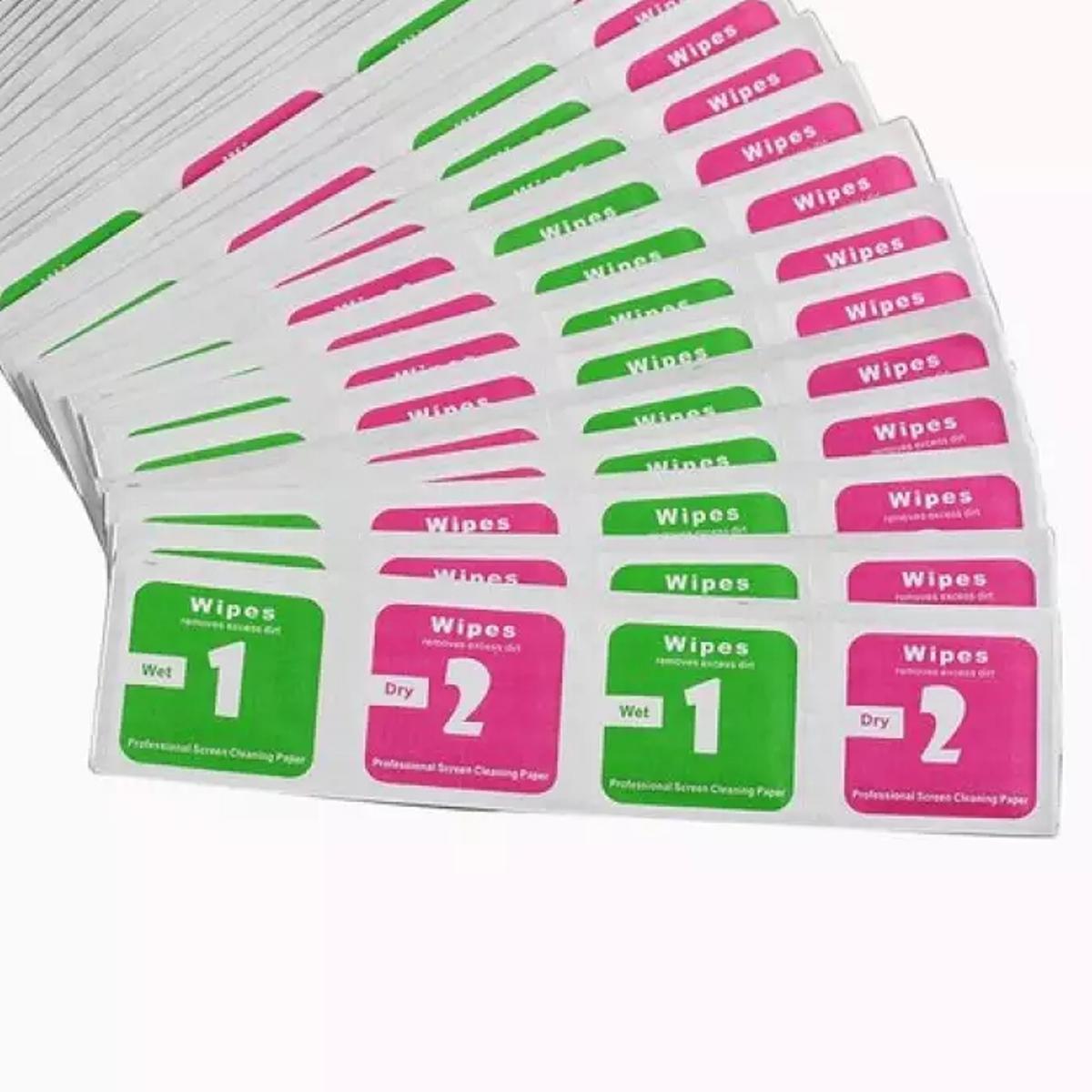 Picture of Mobile Glass/Screen Cleaner (Wet & Dry Wipes) 400 Set