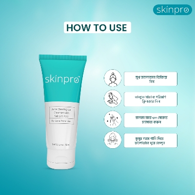 Picture of Skinpro Acne Clearing Gel Cleanser 50 ml …