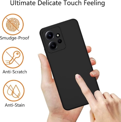 Picture of selicon back cover for samsung s21ultra