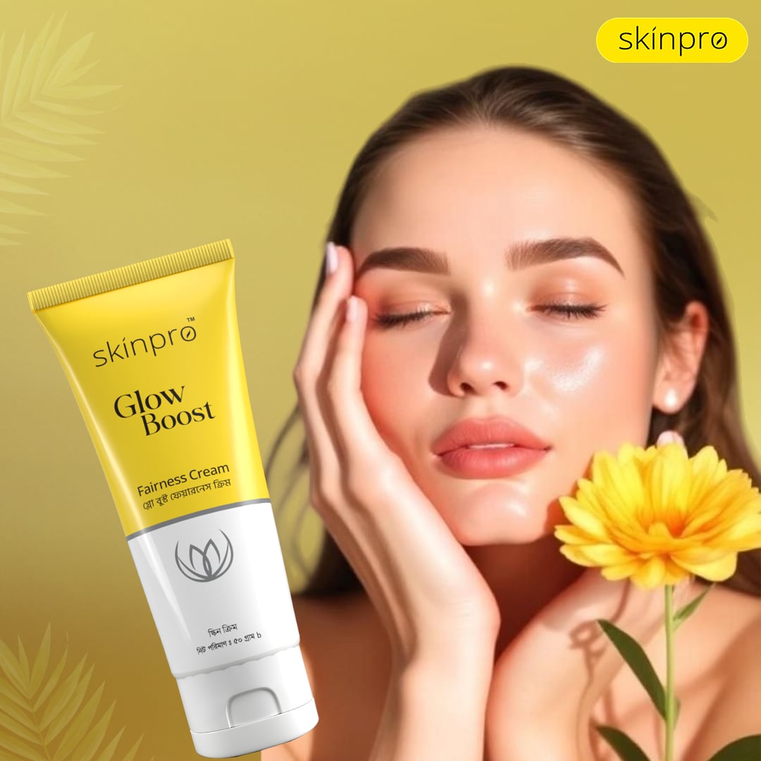 Picture of Skinpro Acne Clearing Gel Cleanser 50 ml  and Skinpro Glow Boost Fairness Cream 50 gm Blue