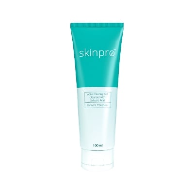 Picture of Buy 2 Skinpro Acne Clearing Gel Cleanser 100 ml Blue