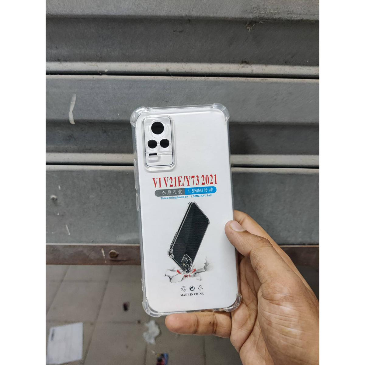 Picture of transparent back cover for vivo v21e
