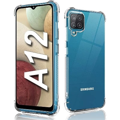 Picture of Transparent Back Cover For Samsung A12 / M12 4G - Phone Back Cover