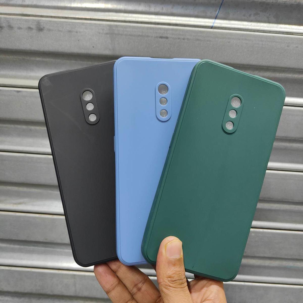 Picture of silicon back cover for realme x