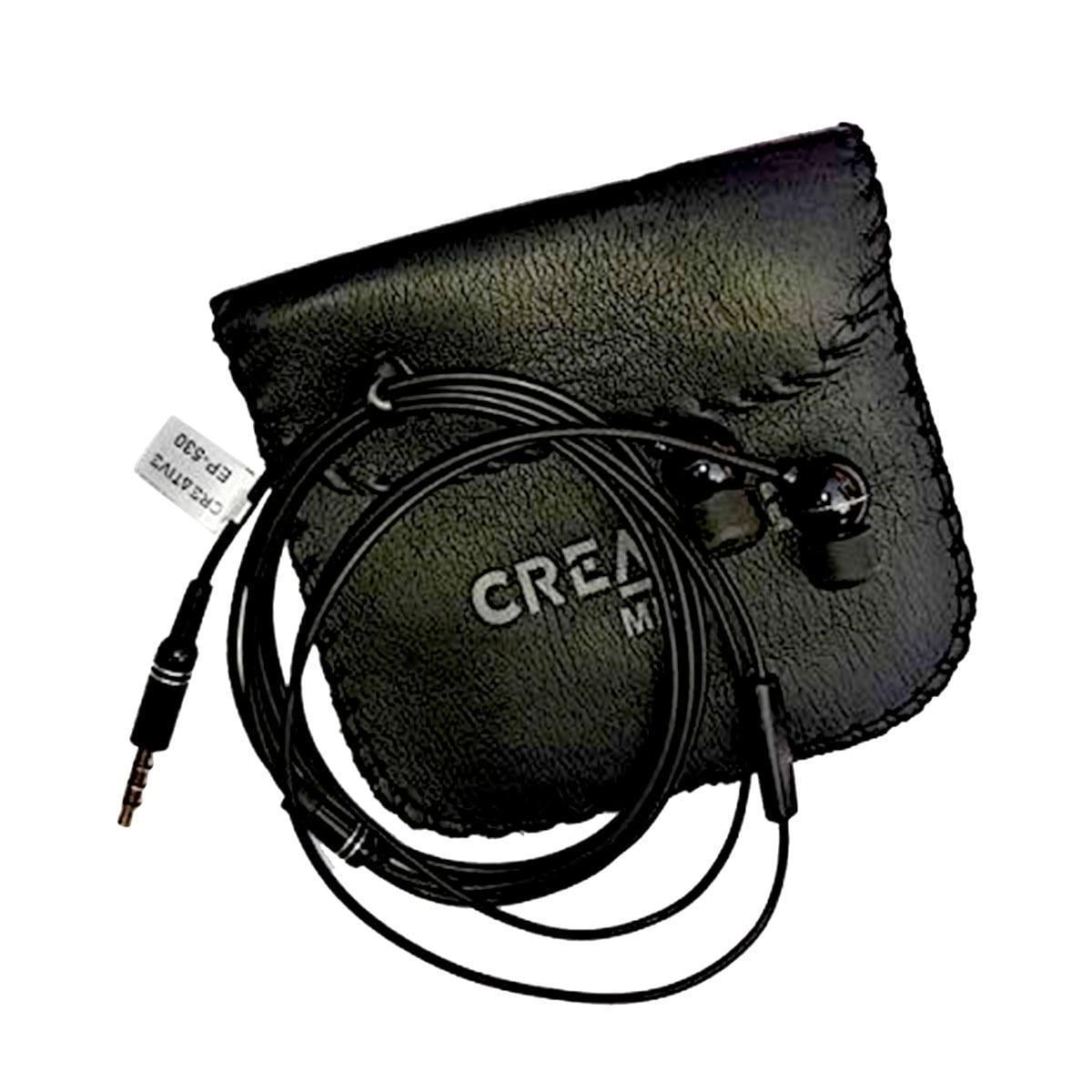 Picture of High Bass Audio Creative Earphone with Pouch EP - 530 - Headphone - Ear Phone - Headphone