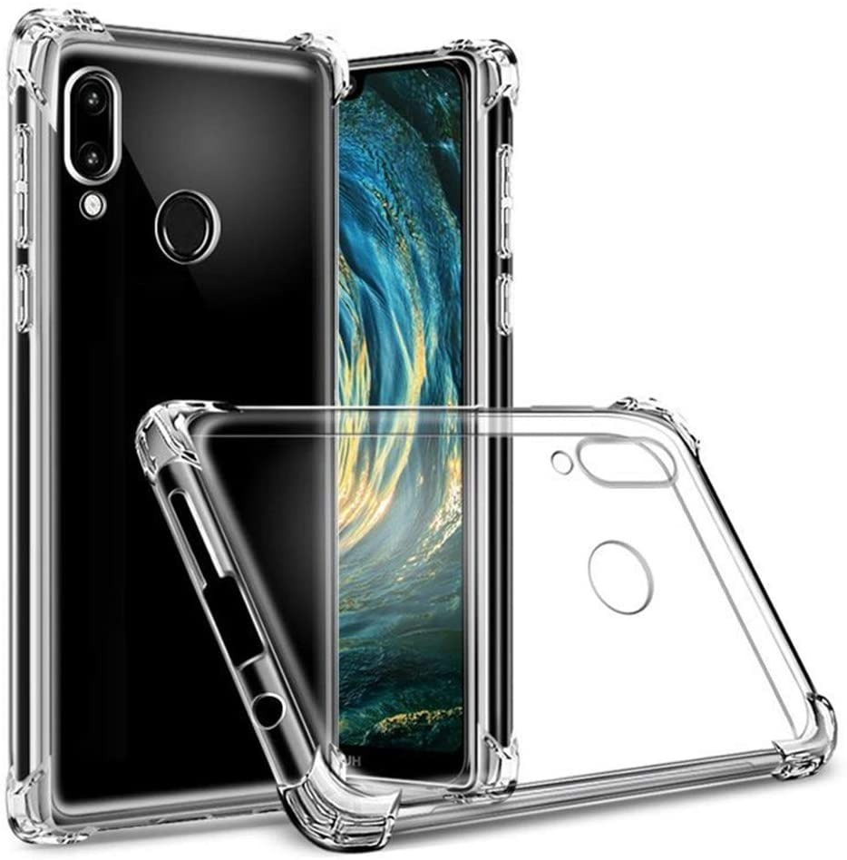 Picture of Huawei Nova 3E / P20 Lite Premium Silicone Case Crystal Clear Soft TPU Ultra-Thin Transparent Flexible Protective Mobile Phone Back Cover