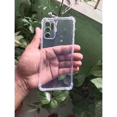 Picture of transparent back cover for oppo reno 6 4g